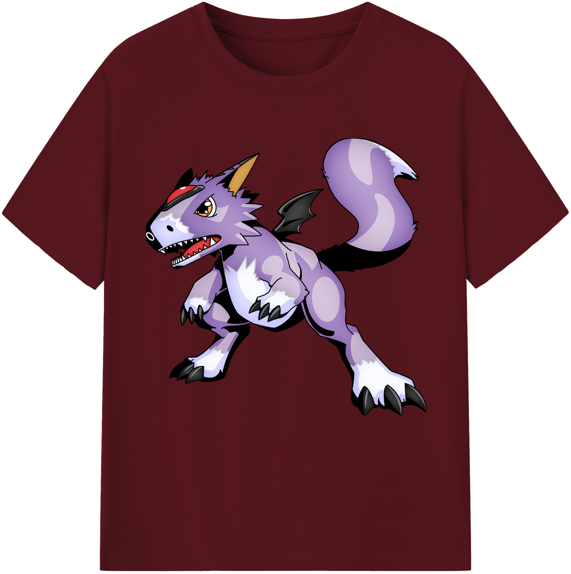 （画像用） Digimon デジタルモンスター/デジモン 綿100％半袖Tシャツ（フロントプリント）